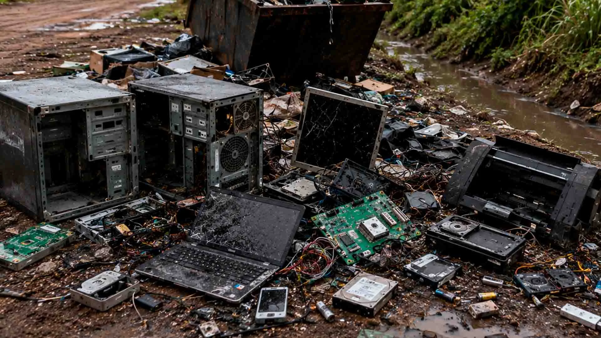 Impactos ambientais do lixo eletrônico e como evitá-los