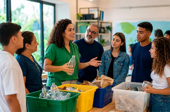 Social participação e educação ambiental