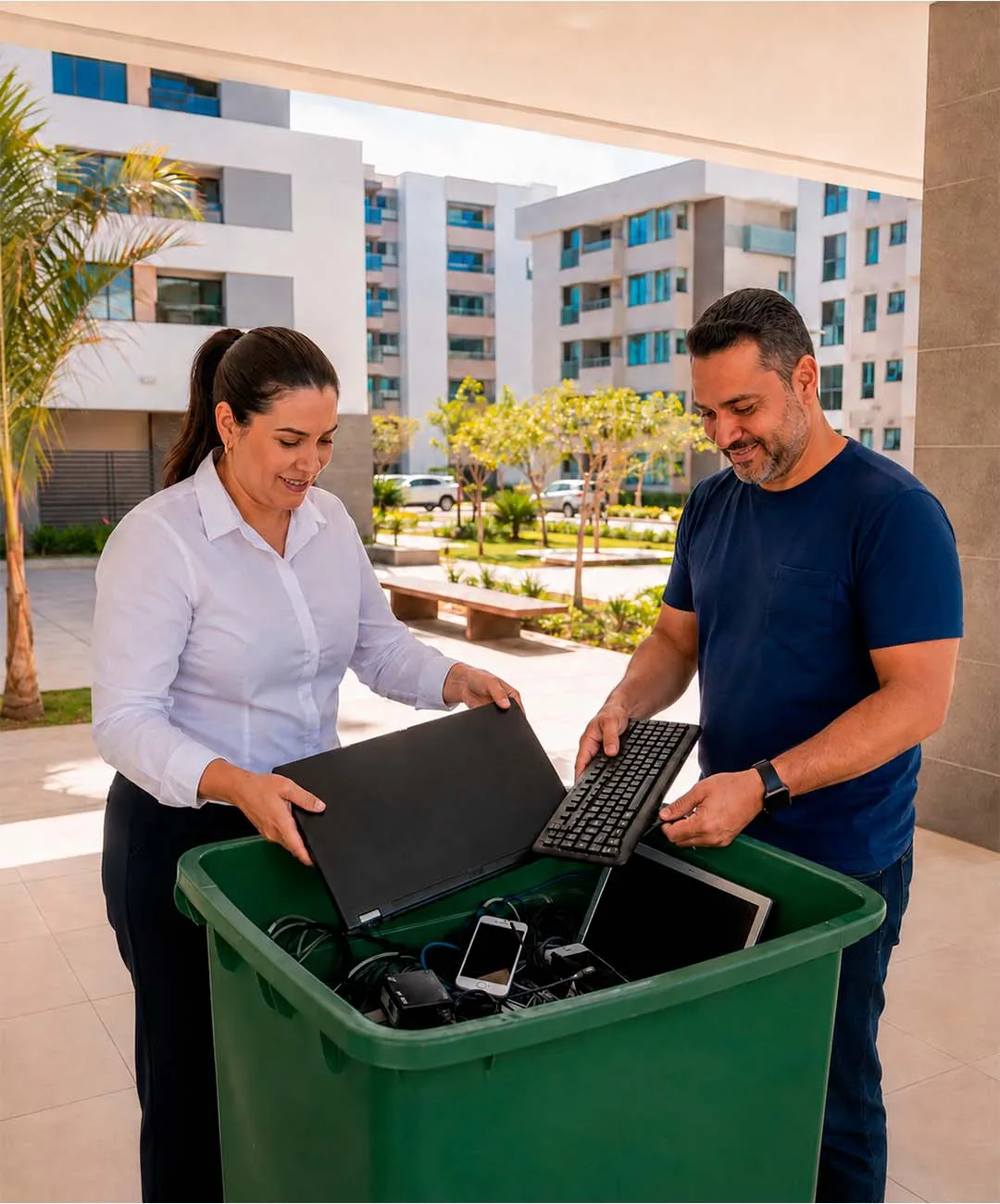 coleta de sucata de eletronicos em condominios em petrolina pe