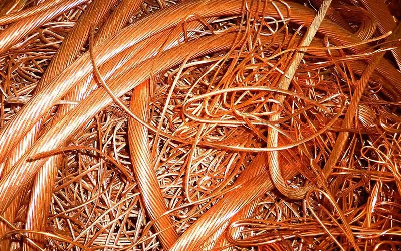sucata de cobre